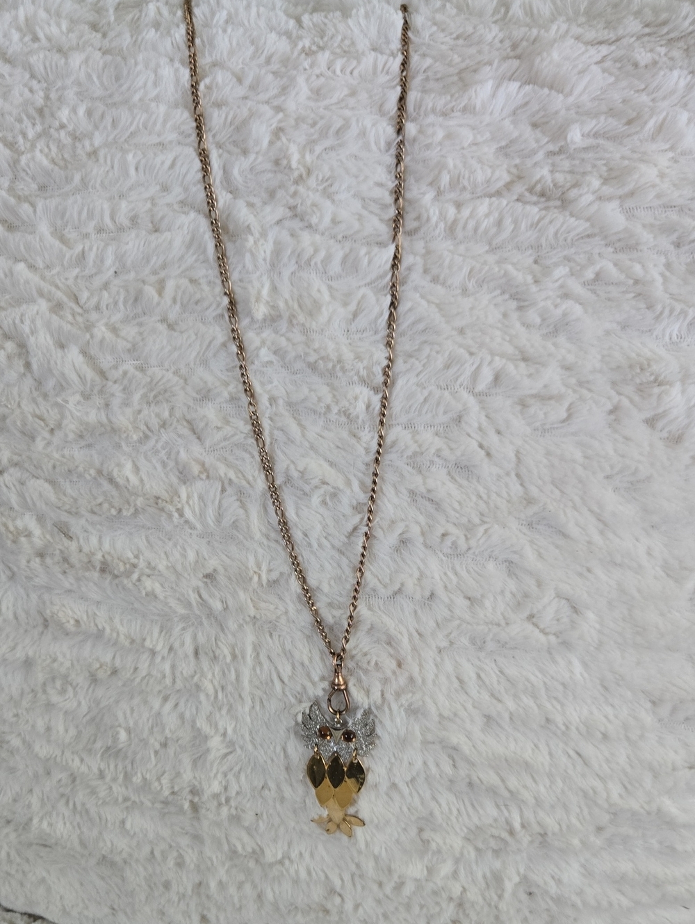 Long Owl Necklace